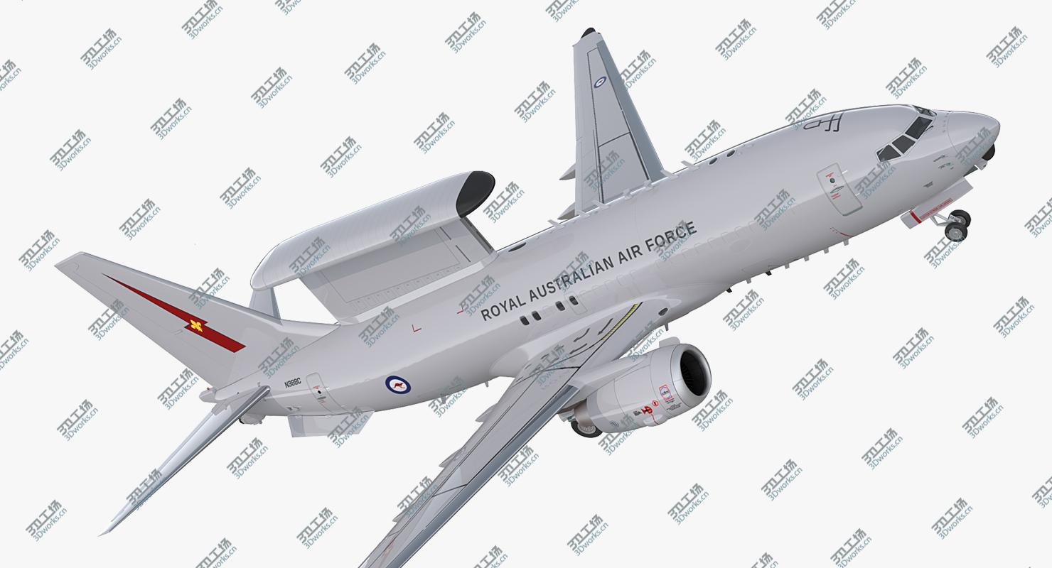 images/goods_img/2021040162/3D model Boeing 737 Wedgetail Royal Australian Air Force/2.jpg